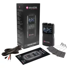 mystim Tension Lover 2 - digitalni elektro set (crni)