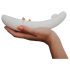 OhMyG - punjivi, pulsirajući G-tačka vibrator (bela)
