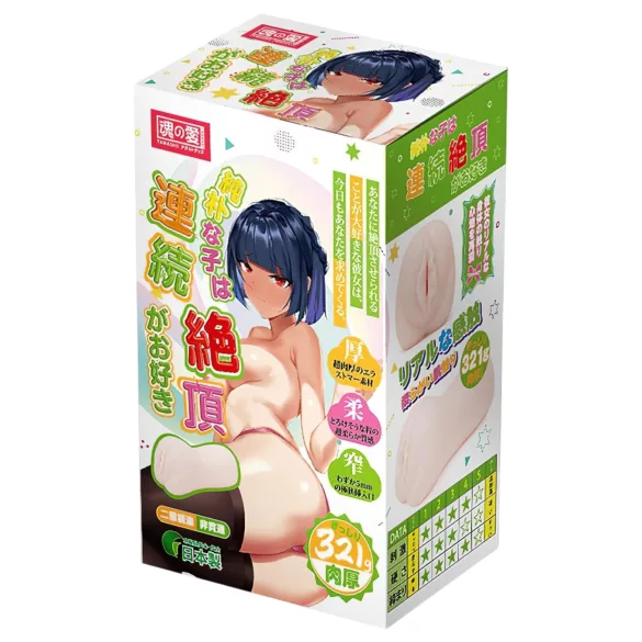 TAMASHII Continuous Orgasm - anime veštačka vagina masturbator (natur)