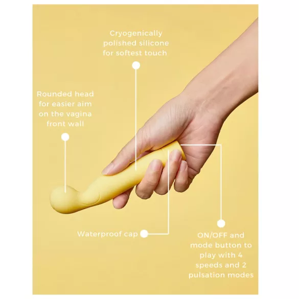 Smile Makers - Vibrator Teniski Trener (žuti)