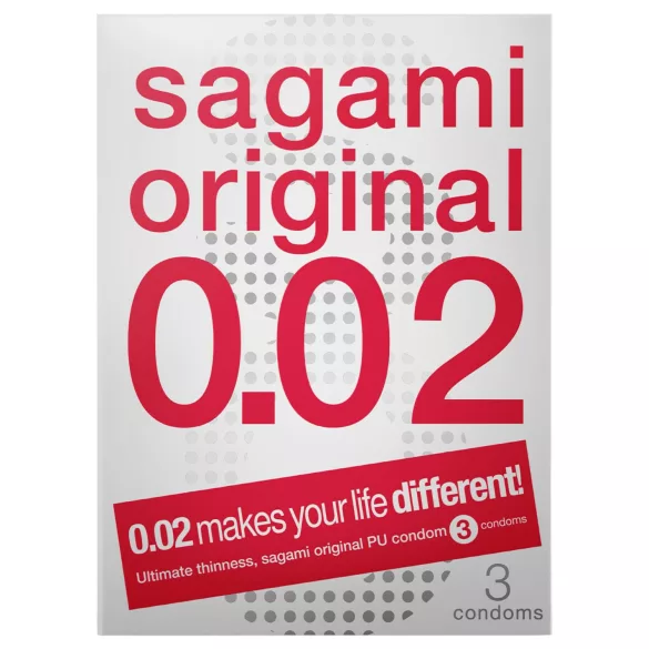 Sagami Original 0,02 - kondom - 55mm (3 komada)