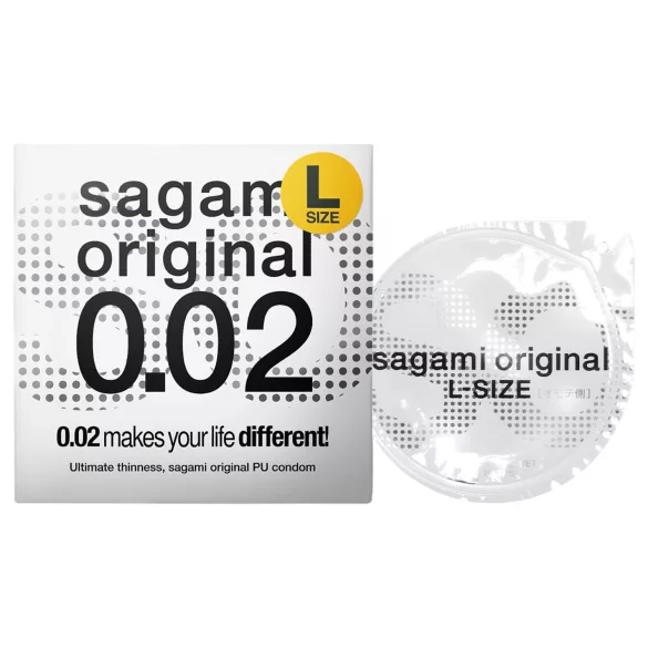 Sagami Original 0,02 L - prezervativ - 58mm (1 kom)