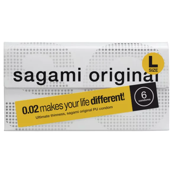 Sagami Original 0.02 L - kondom - 58mm (6 kom)
