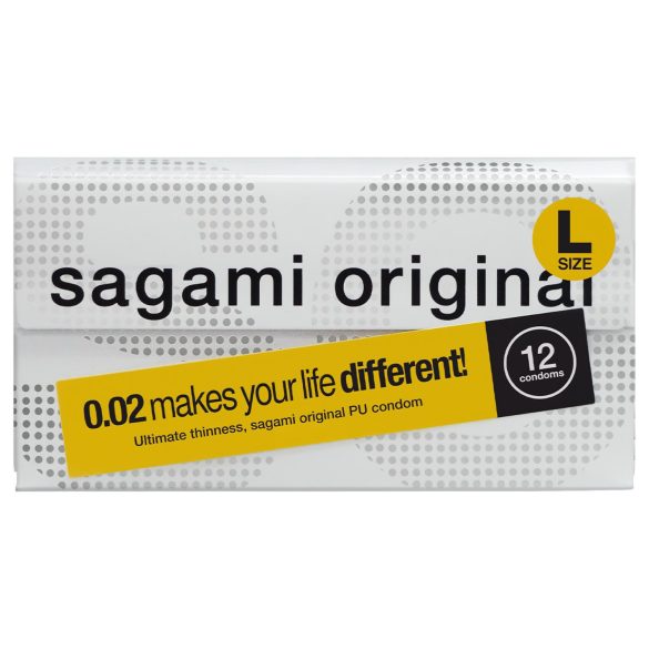 Sagami Original 0,02 L - prezervativ - 58mm (12 kom)