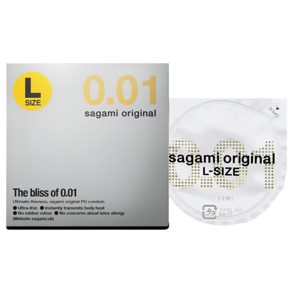 Sagami Original 0,01 L - кондом - 58мм (1 ком)