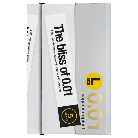 Sagami Original 0.01 L - prezervativ - 58mm (5 kom)