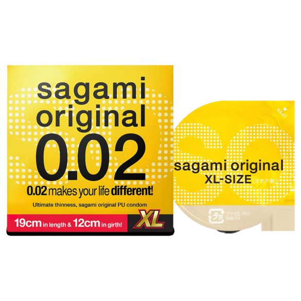 Sagami Original 0,02 XL - кондом - 61мм (1 комад)
