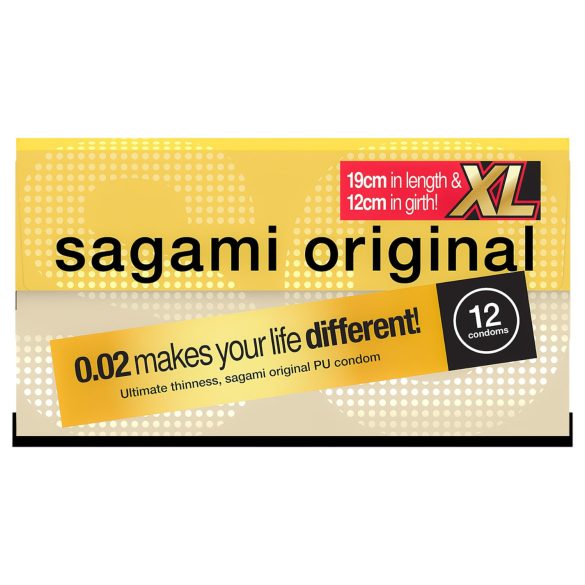 Sagami Original 0,02 XL - prezervativi - 61mm (12 kom)