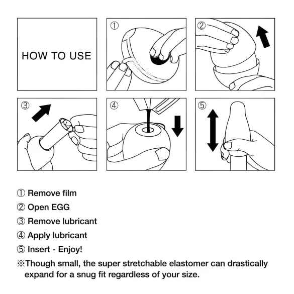 TENGA Jaje Prsten - masturbator (6 kom)