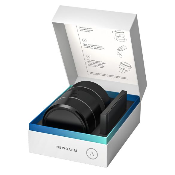 Arcwave Voy - crni stisk rotacioni masturbator za muškarce