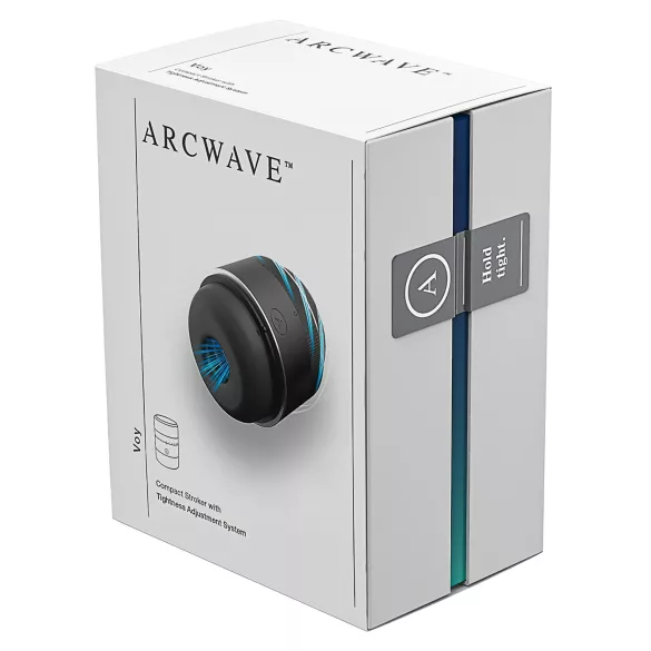 Arcwave Voy - crni stisk rotacioni masturbator za muškarce