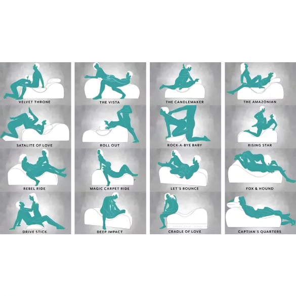 Liberator Esse Lounger - višenamenski sex sofa (crna)