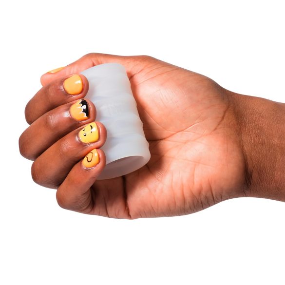 ROMP Mosh - fleksibilni putni masturbator (prozirni)