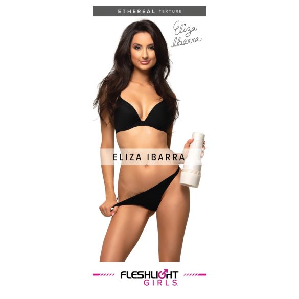 Fleshlight Eliza Ibarra Ethereal - realistična veštačka vagina (natur)