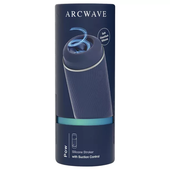 Arcwave Pow - ručni vakuumski masturbator (plava)