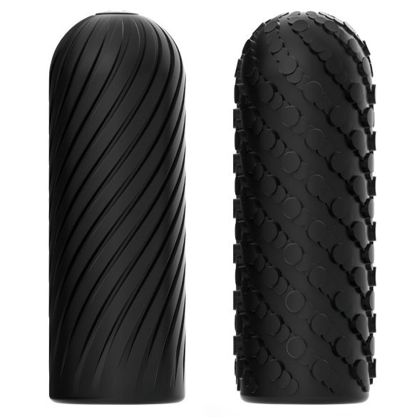 Arcwave Ghost - obostrani džepni masturbator (crni)