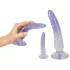 Crystal Clear - Analni Trener Set od 3 (prozirno-plava)