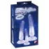 Crystal Clear - Analni Trener Set od 3 (prozirno-plava)