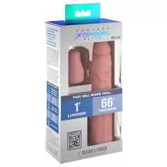   Pipedream - X-TENSION Elite 1 - podesiva navlaka za penis (natur)