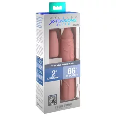   Pipedream - X-TENSION Elite 2 - podesiva navlaka za penis (prirodna)