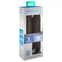   Pipedream - X-TENSION Elite 3 - penis rukav sa prstenom za testise (braon)