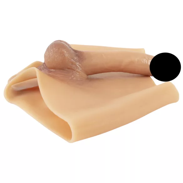 You2Toys Ultra Realistic - silikonski penis donji (prirodna boja)