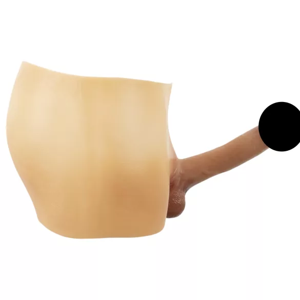 You2Toys Ultra Realistic - silikonski penis donji (prirodna boja)