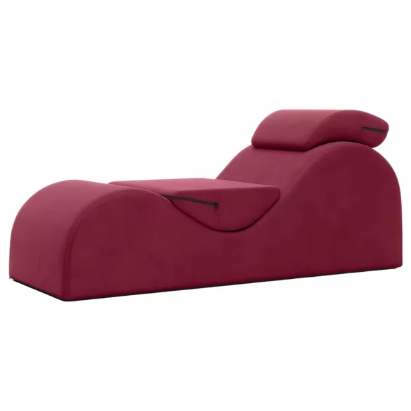 Liberator Esse Lounger - prilagodljiva seks sofa - 3 dela (crvena)
