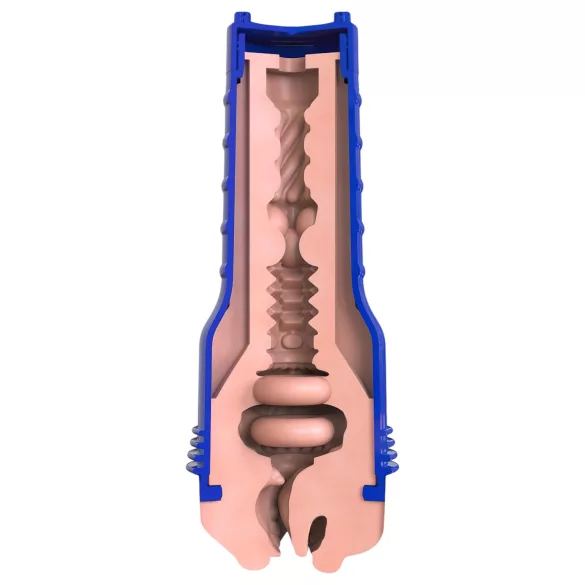Fleshlight Boost Usne - realistična usta masturbator (prirodna)