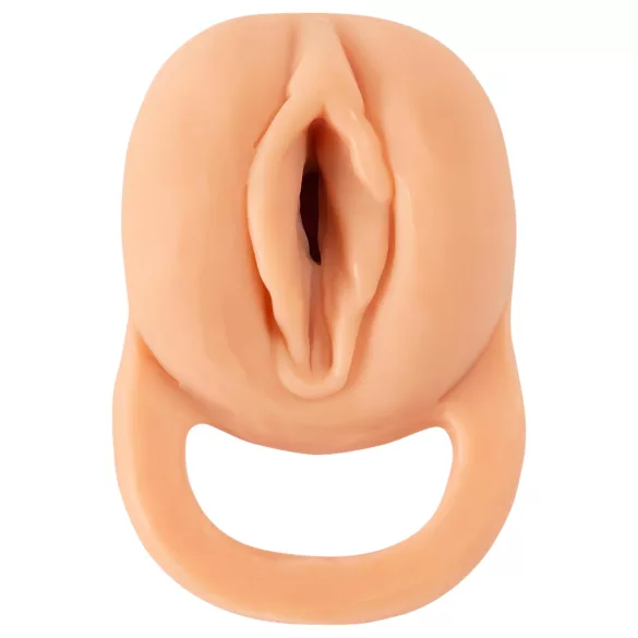 Nature Skin - 2u1 vagina i penis rukav - 23cm (prirodna)