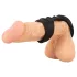 Erecto - 2u1 prsten za penis (crna)