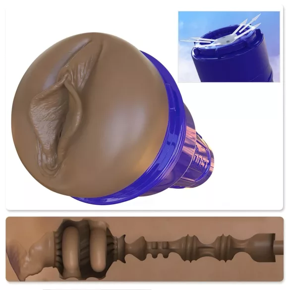 Fleshlight Boost Bang - realističan masturbator u boji kože (smeđa)