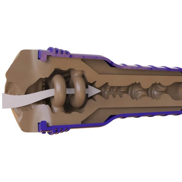 Fleshlight Boost Bang - realističan masturbator u boji kože (smeđa)