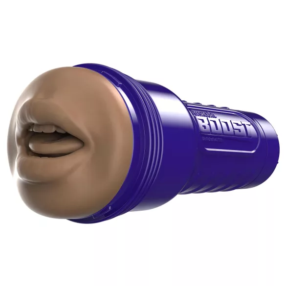 Fleshlight Boost Blow - realistični usta masturbator (smeđa)