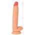 Realistixxx Real Giant - ekstra veliki dildo sa testisima (natur)