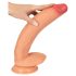 Realistixxx Real Giant - ekstra veliki dildo sa testisima (natur)