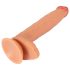 Realistixxx Real Giant - ekstra veliki dildo sa testisima (natur)