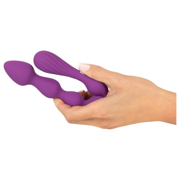 You2Toys - Kuglasti, fleksibilni analni dildo - (ljubičasti)