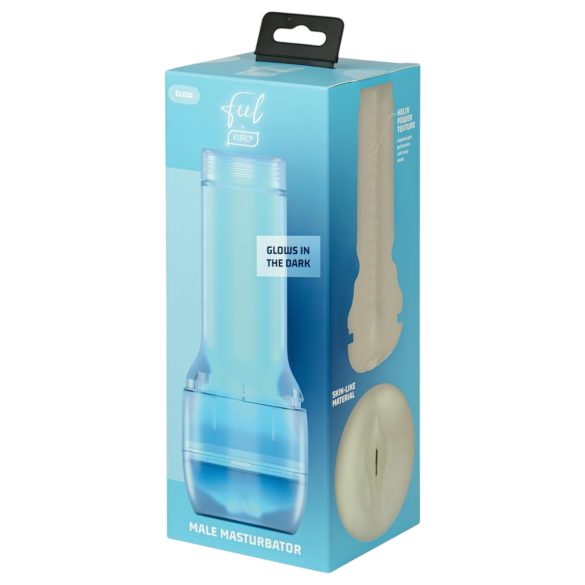 Kiiroo Feel Glow - svetleća masturbator - kompatibilna sa PowerBlow (bela)