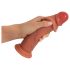 Realistixxx – realistični, dvoslojni dildo (natur)
