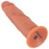 Realistixxx – realistični, dvoslojni dildo (natur)