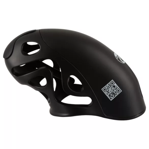 You2Toys - kavez za penis s plugom (crna)