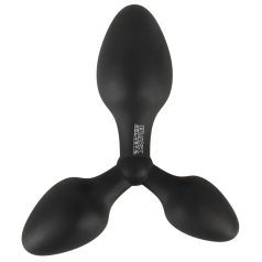 Black Velvet - trostruki analni plug (crni)