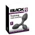 Black Velvet - trostruki analni plug (crni)