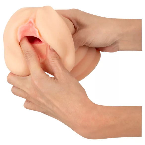 Nature Skin - realistični vagina masturbator (prirodna)