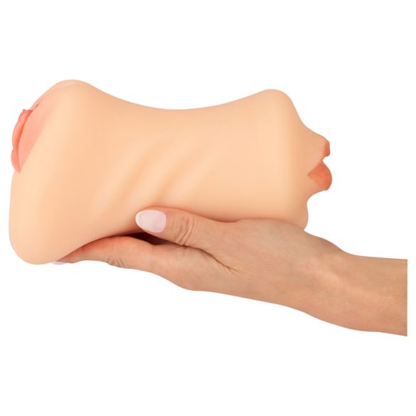 Nature Skin - masturbator za vaginu i usta (prirodno)