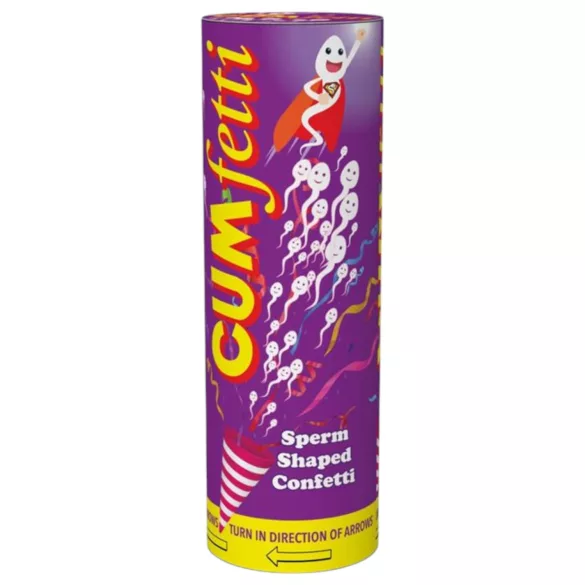 Cumfetti - konfete u obliku sperme