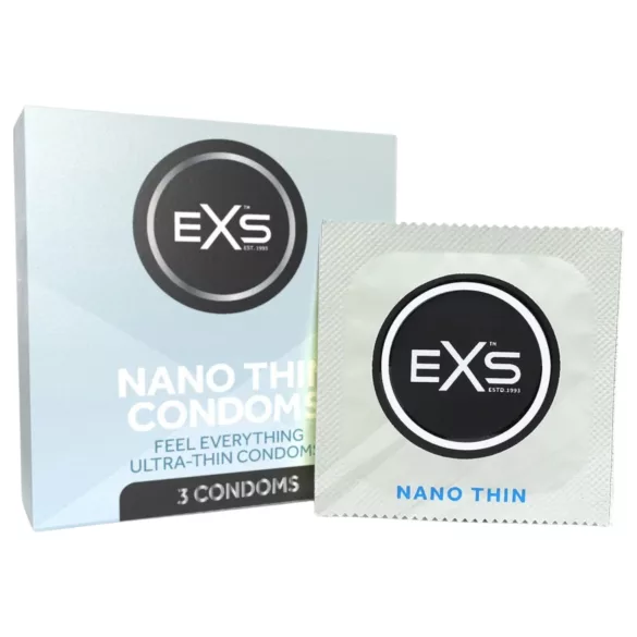 EXS Nano Thin - ultratanki kondomi (3 komada)