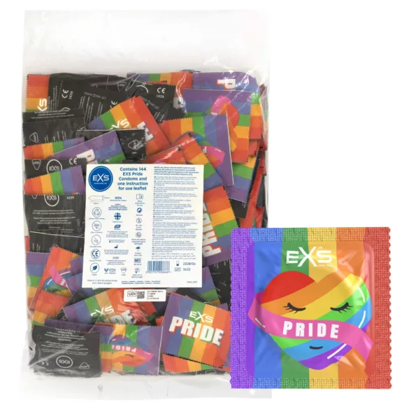 EXS Pride - latex kondomi (144 komada)