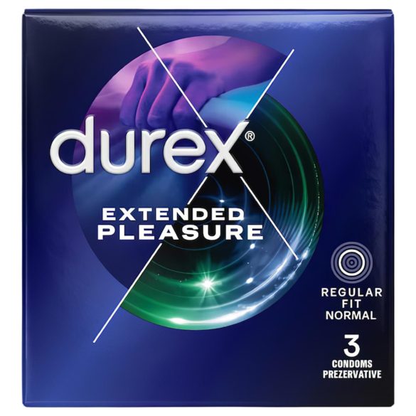 Durex Extended Pleasure - kondom sa produženim dejstvom - 56 mm (3 komada)